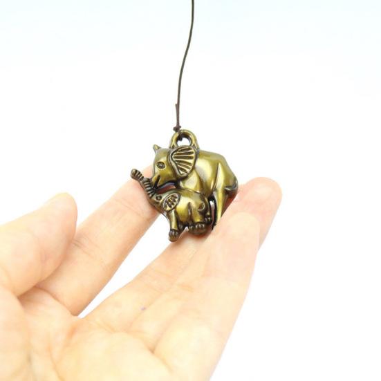 Vintage Elephant Metal Hanging Window Wind Chimes Antirust Bell Balcony Decor