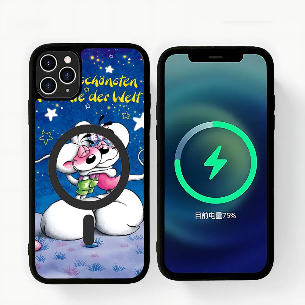 Cartoon D-Diddl Phone Case For IPhone 16 15 14 13 12 11 17 Pro Max Plus Magnetic Wireless Cover