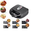 6 In 1 Breakfast Machine Sandwich Machine Waffle Machine Shell Donut Cake Machine Hamburger Panini Nut Machine