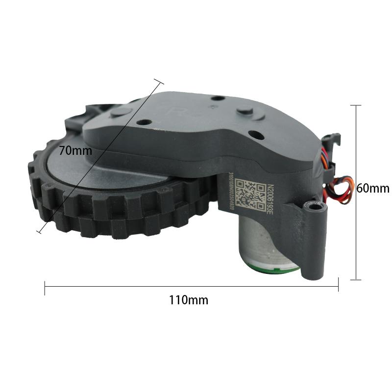 Original Wheels For Roborock S5 MAX S6 MaxV S6 Pure S7 Max E4 G10 Q5 Q7 Q Revo Parts Right And Left Walking Robot Vacuum Cleaner
