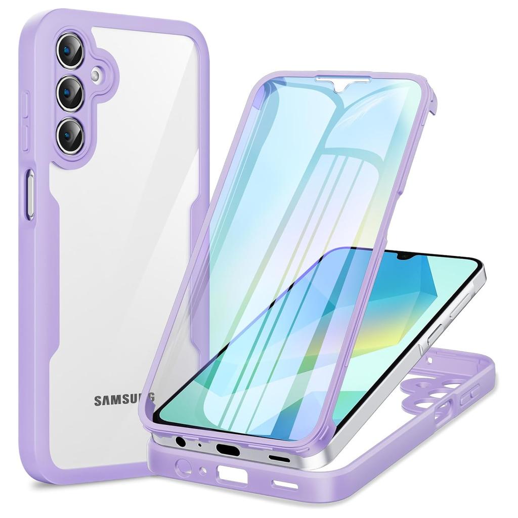 Противоударный чехол с полной защитой корпуса для Samsung Galaxy A56 A36 A26 A16 5G A55 A35 A25 A15 Защитная крышка Fundas Coque Capa