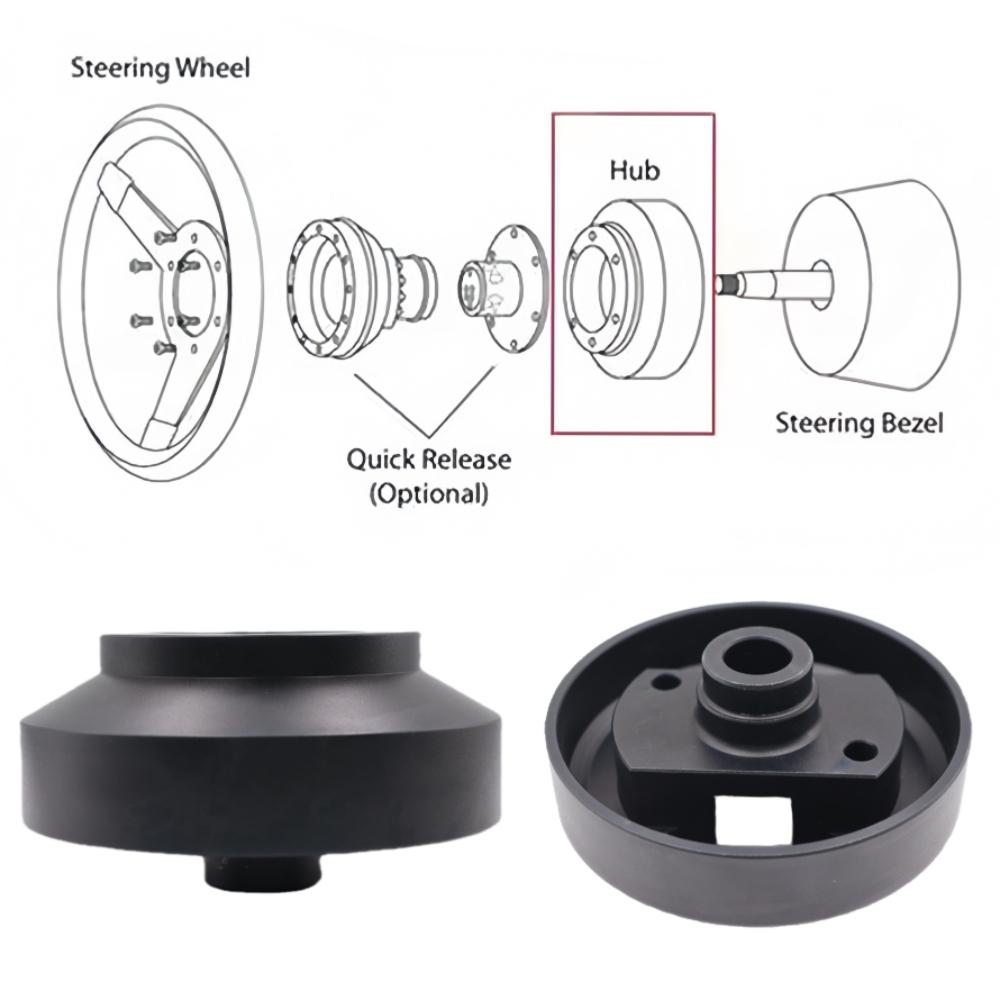 For Subaru Impreza WRX STi Forester 08-14 105H Racing Steering Wheel Short Hub Adapter Kit