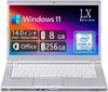 Refurbished Panasonic Note Lightweight Laptop with Windows MS Office FHD Intel Core 8GB 256GB and HDMI Let's CF-LX6 11, 2019, 14-inch Display,