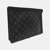 [Б/У] Louis Vuitton Pochette Voyage MM 'Черный холст Monogram Eclipse' - Очень хорошее состояние #199LVN2
