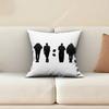 CChris Breezy BBrown For the Moment Sofa Couch Pillow Cover Cushion Case Home Bedroom Decoration