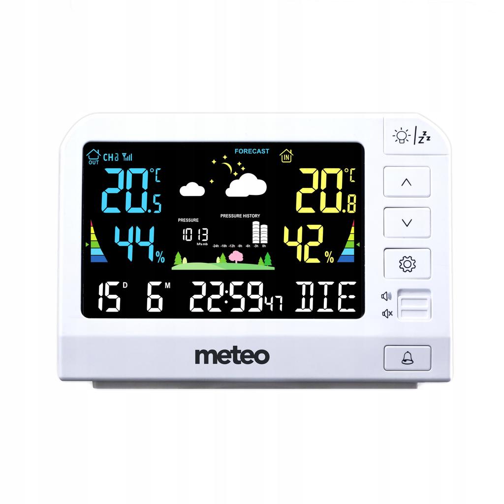 Meteo Sp205 Weather Station Hygrometer Outdoor Sensor Dcf