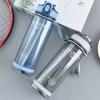 800ml Portable Plastic BPA Free Men Drinkware with Straw Sports Water Bottle Drinking Bottle