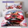 Kamen Rider Чиби Большие Глаза Комплект Постельного Белья Аниме Пододеяльник Полиэстер Мягкий Комплект Постельного Белья -QJY