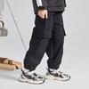 Boys Cargo Pants Kids Elastic Waist Jogger Trousers With Multiple Pockets Outdoor Sports Casual Pants For Children
