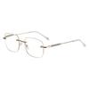 1 Starry Sky Frameless Transparent Lens Women's Glasses Shining Galaxy Frame