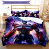 3pcs Transformers2 Design Cover Set - HD Printed Bedding with 1 Cover and 2 Pillowcases - Perfect for Home and Dorm Decor