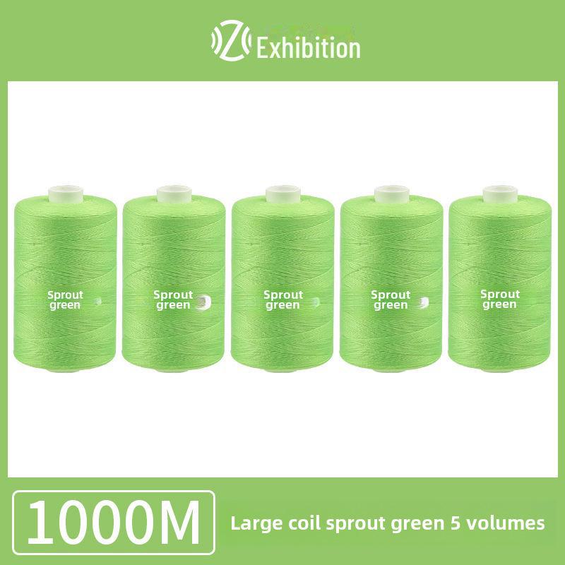 1000 ярдов ниток для бытового шитья: Полиэстер, цветная ручная работа, тонкая катушка