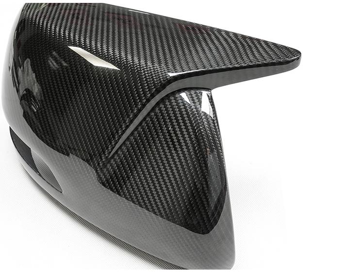 Корпус зеркала заднего вида из сухого углеволокна для Toyota Prado Land Cruiser LC150