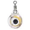 10Pcs Underwater Night Light Lure Mini Eye Shape LED Illuminated Lure Battery Powered LED Lure Light for Seawater Freshwater