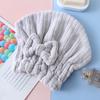 Shell Dry Hair Towel Strong Absorbent Coral Velvet Shower Cap Dry Hair Cap Thickened Soft Head Towel