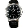 Мужские автоматические часы Orient Bambino, механические, с черным циферблатом, с гарантией от отечественного производителя