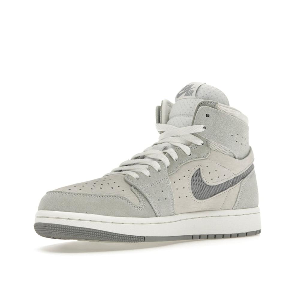 Мужские кроссовки Air Jordan 1 High Zoom Comfort 2 Particle Grey Summit-White Light-Silver Sail DV1307-101