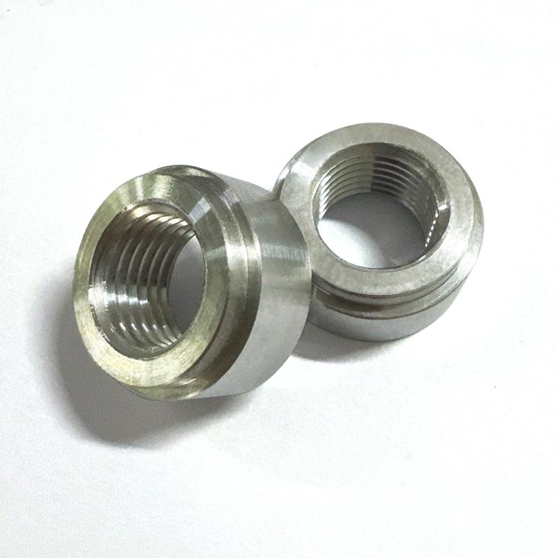 M14X1.5NPT PIPE Thread Weld Bung Adapter Aluminum Weld Connector Nut On Bung Pipe Fitting