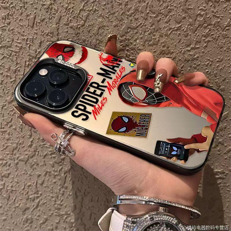 Music Spider-Man Apple 16 Pro Phone Case 17 Pro Max New 15 Pro Max Simple 14 for Men 12 for Women 13