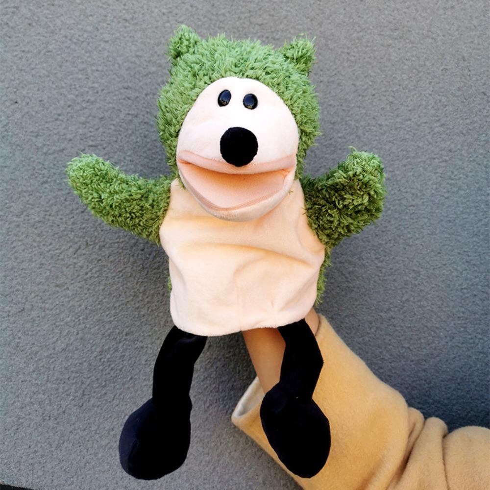 Плюшевые игрушки Мягкие игрушки Родитель-ребенок Панда Детский сад Реквизит для рассказов Детские куклы Плюшевая кукла на руку Животная кукла на руку