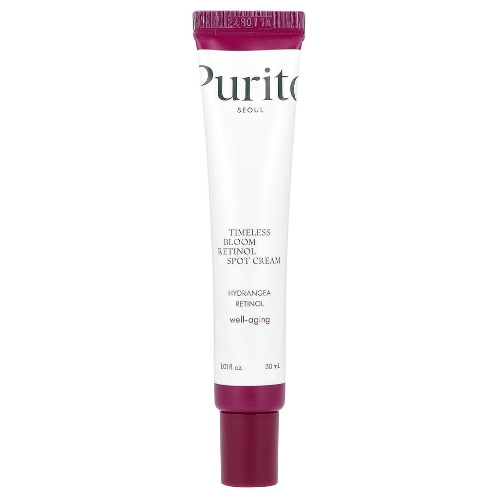 Purito Крем Timeless Bloom Retinol Spot Cream, 1,01 жидких унций (30 мл)