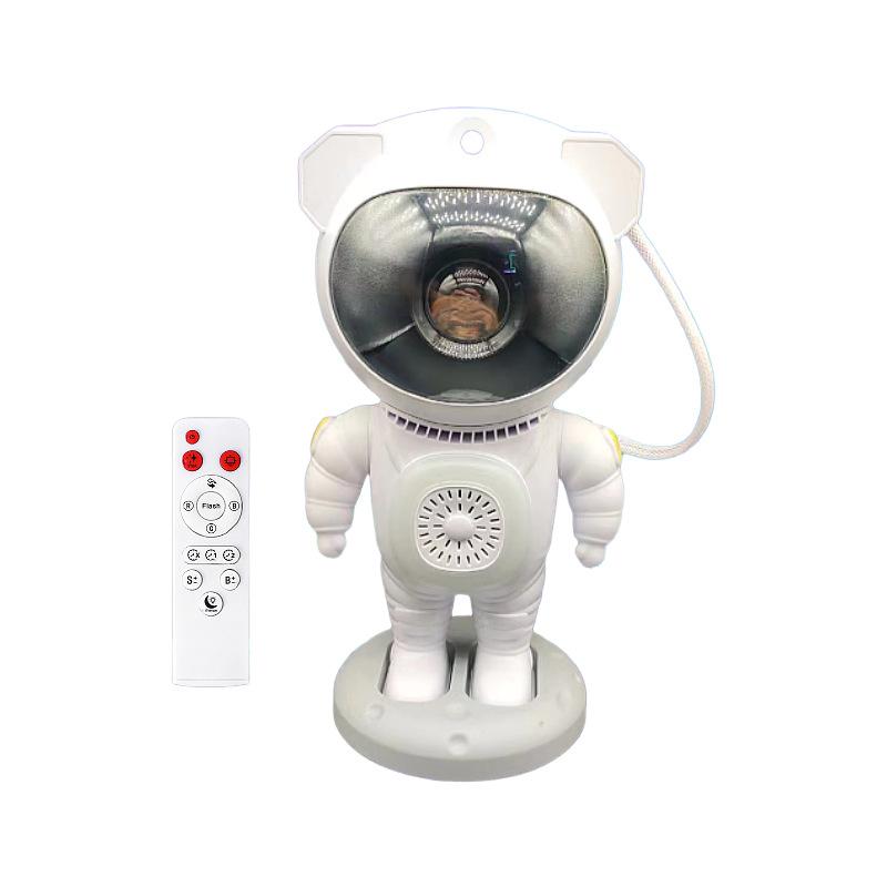 Astronaut Starry Sky Projection Light with BT Speaker 3-in-1 Night Lights Remote Control RGB Ambient Lamp
