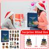 2D Plane+airplane Box +24PC+ Fitness Decoration Advent Christmas Countdown Box Calendar