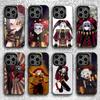 Чехол для телефона F-Freak C-Circus P-Pierrot для iPhone 15,17,11,14,13,16,12,E,Max,Plus,Air,Pro,Mini Черный Матовый Чехол