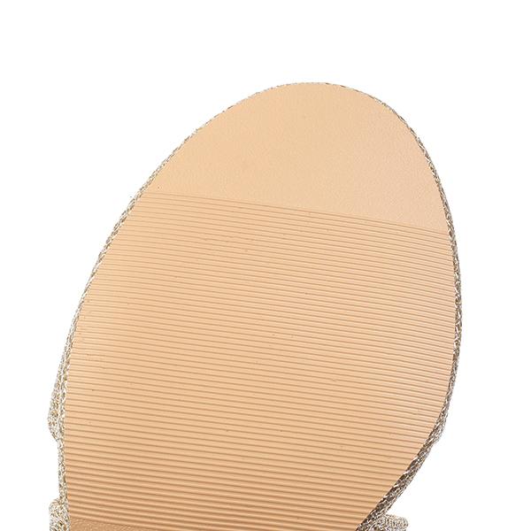 Золотые, серебряные женские босоножки на высоком каблуке, маленький, большой размер 32 46