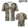 Японская татуировка Half Armor Prajna 3D Printed Print Pattern Summer Harajuku Casual Short Sleeved T Shirt Top