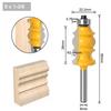 1PC Special Moulding Bit Carbide Molding Router Bit Trimming Wood Milling Cutter for Woodwork Cutter Power Tools - 6mm 1/4 8mm 12mm 1/2 Shank