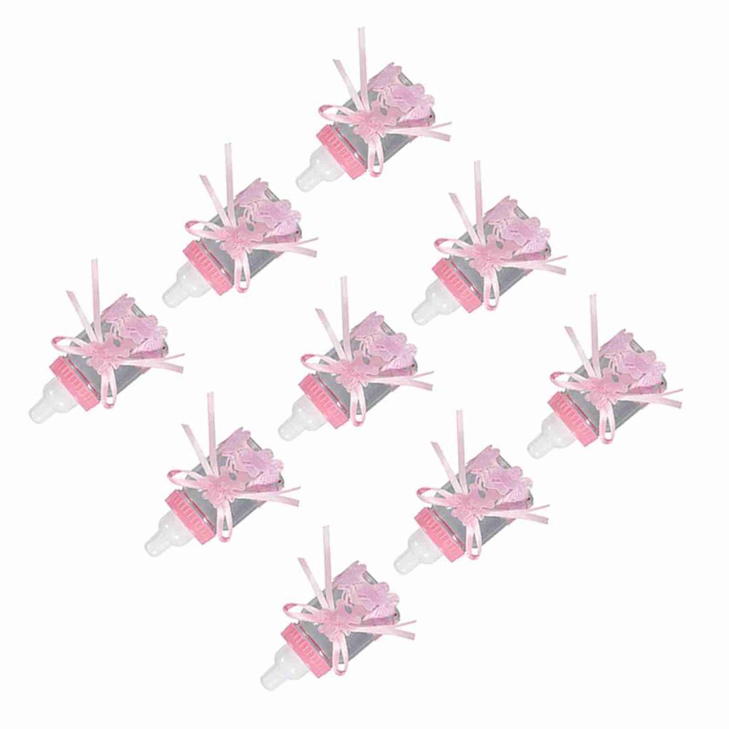 12 шт. Конфетные шоколадные бутылочки в коробке для девочки, мальчика, для вечеринки Baby Shower, сувениры, подарки, украшения