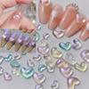 50pcs/set DIY 3D Love Jewelry Fake Nail Decoration Accessories Manicure Fantasy Glitter Pearlescent Accessories