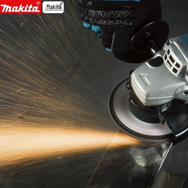 Аккумуляторная угловая шлифмашина Makita DGA402Z 100 мм (Голый инструмент) Китайская вилка (адаптер в комплекте)