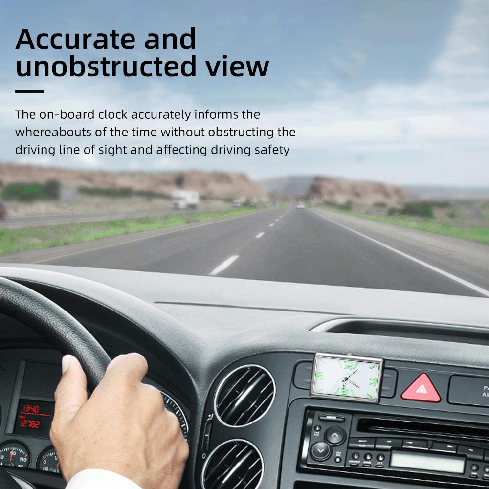 Модные автомобильные кварцевые часы, наклейка на ремешок на приборную панель воздуховода, бортовой грузовик, внедорожный караван, морские автомобильные аксессуары