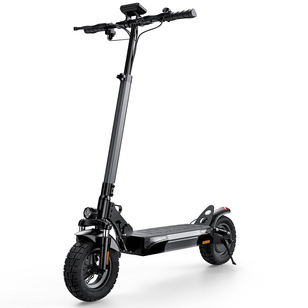 Электросамокат Складной iScooter 10" Мотор 1000W 48V 14AH Макс. дальность 45км Нагрузка 120кг Черный W9