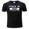 55th Birthday Gift - Made In 1967 All Original Parts T-Shirt Funny Present Casual Cool Short Sleeve Brand Clothing tee-Shirt