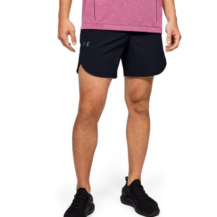 Under Armour Эластичные тканые шорты 'Черные' Мужские 1351667001