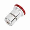 Aluminum Alloy Stem Headset Top Cap Bike Fork Expander Bung 1/1.25inch (Red)