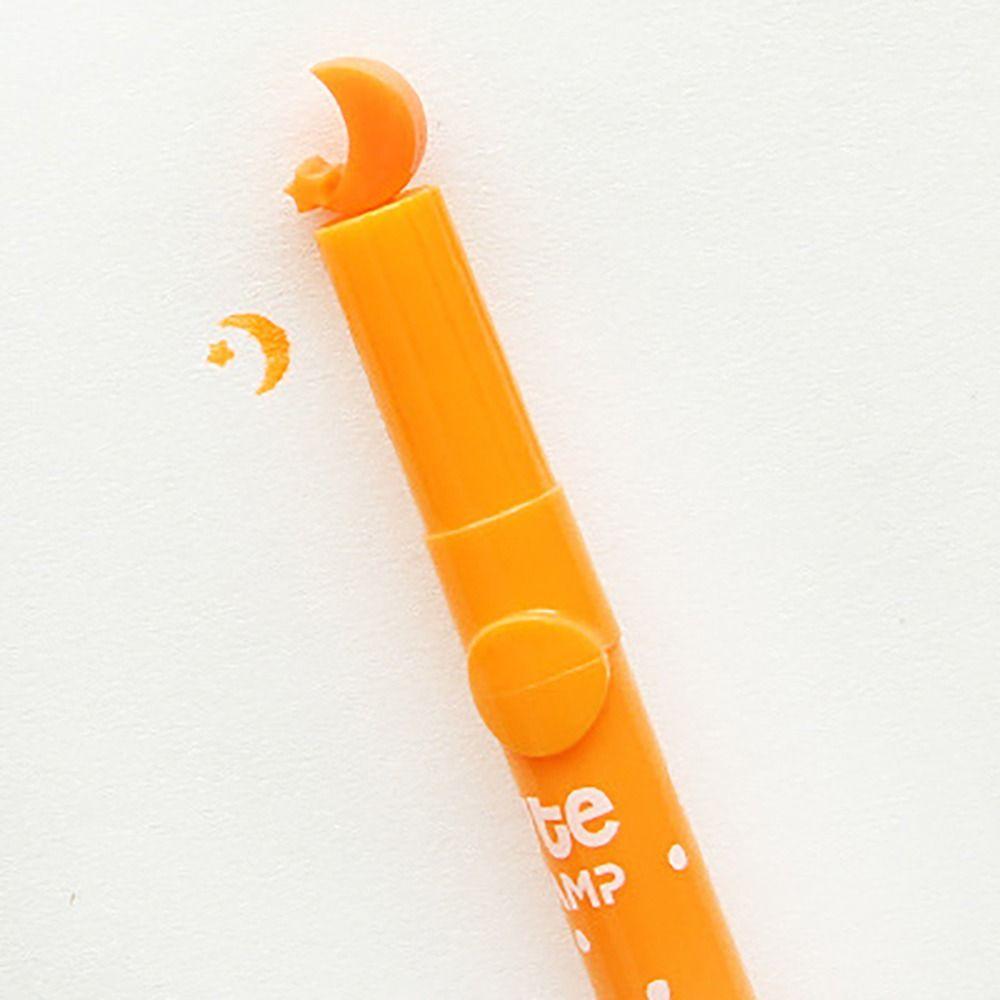 Candy Color Highlighters Pen Journal Diary Decoration Highlighter Cute Stamp