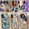 Vintage Leaves Flower For Redmi Note 12 Pro Plus Cover For Redmi Note 10 8 9 11 Pro 12S 11S 10S 9S 9C 10C 12C Case