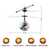 Intelligent Sensing Electric Flying Magic Ball Colorful Lights Crystal Ball Flying Toy Kids Gift