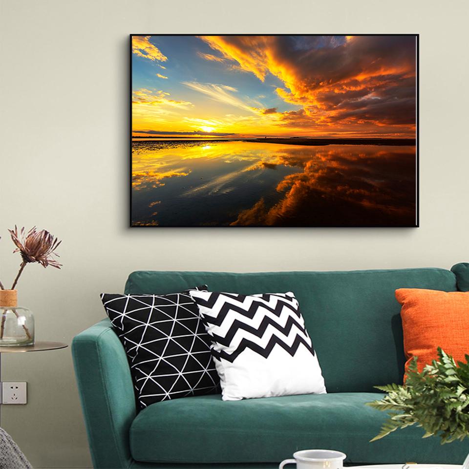 5D DIY Handcraft Rhinestones Diamond Painting Art Picture Full Diamond Embroidery Landscape Mosaic Cross Stitch Hanging Painting