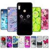 For Huawei Y6 2019 Case Soft Silicon Phone Cover For Huawei Y6 2019 Y 6 MRD-LX1 MRD-LX1F Black Tpu Case
