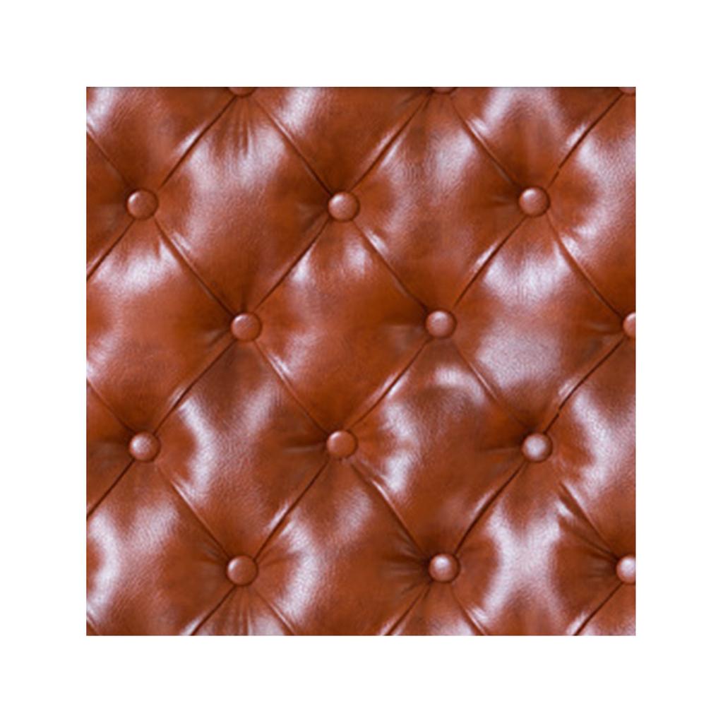 3D Three-dimensional Wall Sticker Self-adhesive PVC And Imitation Leather Texture Background Wallpaper