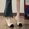 Fashion Shallow Mouth Sexy High Heels Children Stiletto Spring and Autumn 2025 New Fashion Pointed Small Single Shoes Tide