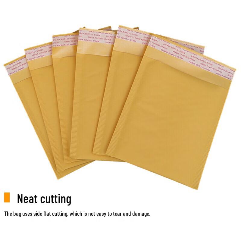 HAISIDICK Thickened Yellow Kraft Bubble Envelope Bag