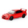 1/32 Subaru Impreza WRX STI Modified Vehicle Alloy Metal Diecast Model Car Sound and Light Pull Back Birthday Gift for Child