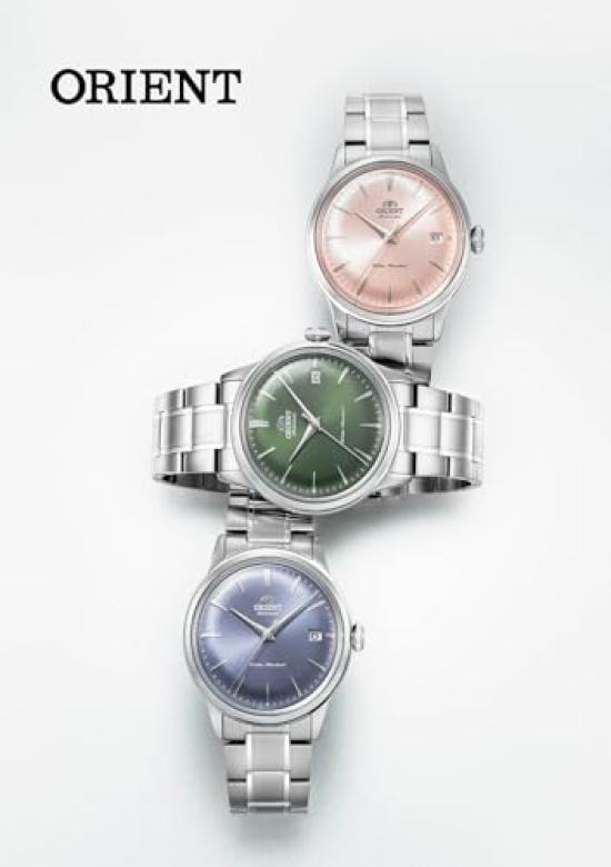 [Orient Watch] Bambino Automatic Watch Mechanical Automatic RN-AC0M09E Мужские Стекло Зеленые