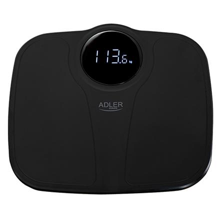 Adler | Bathroom Scale | Ad 8172B | Maximum Weight (Capacity) 180 Kg | Accuracy 100 G | Body Mass Index (Bmi) Measuring | Black